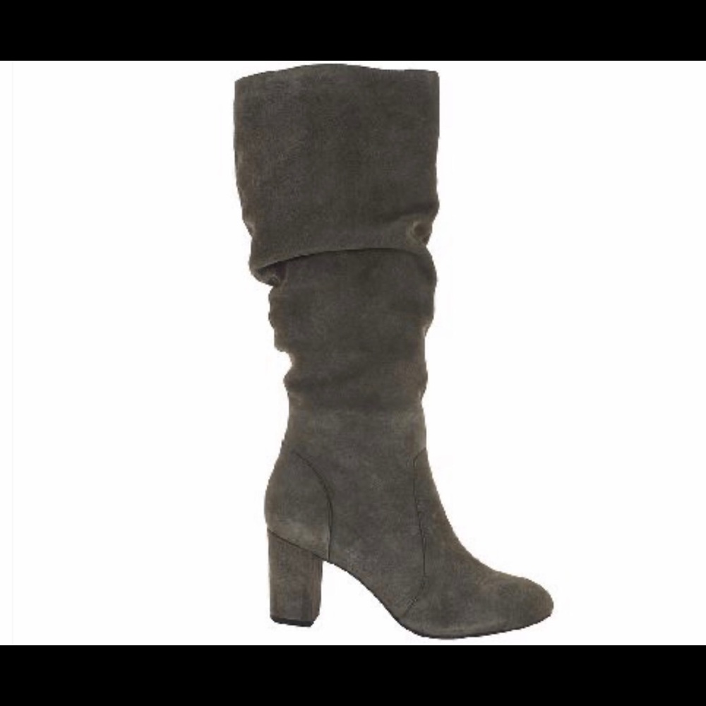 H by Halston tall shaft Suede boots - 8.5, NIB - Picture 2 of 10